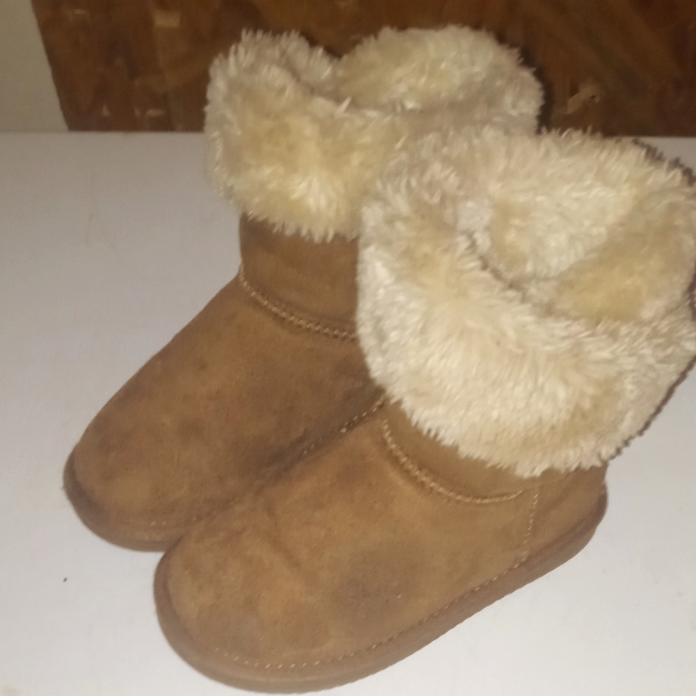 Fur Toddler Boots